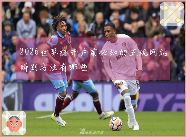 2026世界杯开户前必知的正规网站辨别方法有哪些